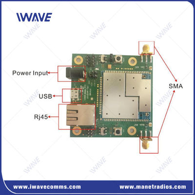 OEM ワイヤレス IP メッシュ モジュール HD ビデオ 送信 / UAV と UGV