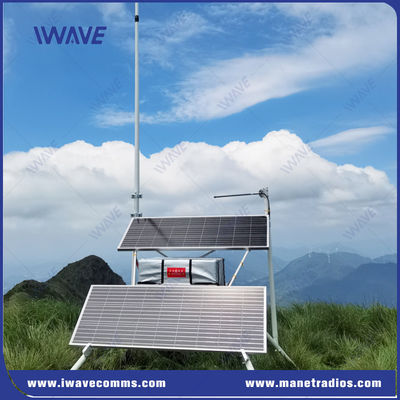 購入 マックスホップ 6ホップ 200km VHF UHF 24時間バッテリー付き太陽光発電MESHラジオベースステーション オンライン製造