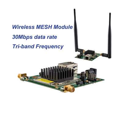 30Mbps IP MESH モジュール 無線NLOSビデオとTTLデータラジオ