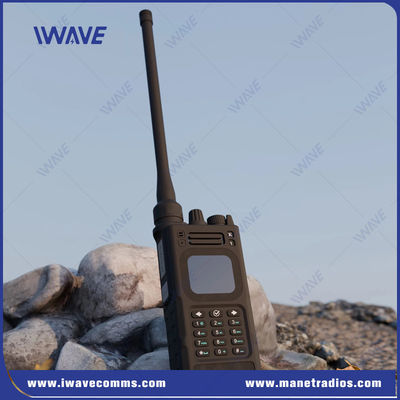 マルチホップ戦術MANETラジオ 136MHz-174MHz ハンドヘルドVHFラジオ