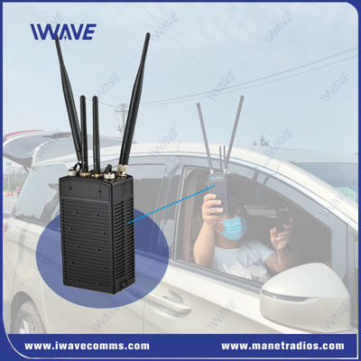 4G と WIFI 手持ち IP メッシュ スマート ラジオ NLOS で ビデオ を 送信 する