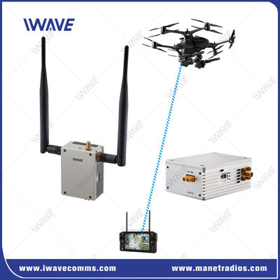 50km Mavlink 2.4GHz COFDM UAV ビデオトランスミッター 超長距離 UP/Downlink