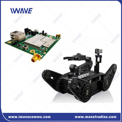 トライバンド周波数 UGV/UAV NLOS イーサネット COFDM 送信システム 115200bps ボード速 1Mbps-30Mbps 調整可能な帯域幅